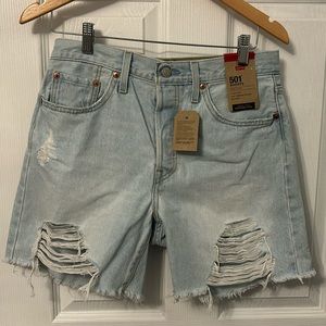NWT Levi’s 501 Jean shorts